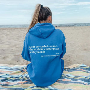 UPDATED Dear Person Behind Me Sweatshirt