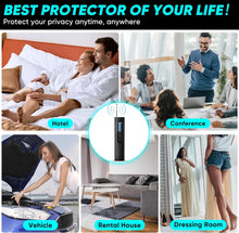 Upgrade Hidden Camera Detector, anti-spy camera detector, Hidden device GPS detector, insect detector, RF wireless signal scanner, Hotel Camera detector
