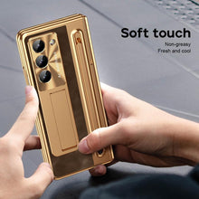 Compatible with  Z Fold7/6/5/4 Phone Case, Built-In Screen Protector, Stand & Stylus Support-