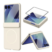 Compatible with Z Fold7/Z Fold6/Z Fold5/Z Fold4/Z-Flip 3/Z-Flip 4/Z-Flip 5/Z-Flip 6/Z-Flip 7 fine ring protective case Middle axis hinge protective case-HN225-9, Accessories, Smartphone HNSJK0040