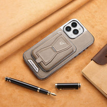 Magnetic Business case not Mental Card Holder just one Card Compatible with iPhone 17 Pro Max/ 16/15/14/13 Phone  case