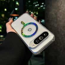 Compatible with Pixel 10proXL/9/8 Pixel - All-inclusive shockproof multi-style business glitter transparent case HNSJK0007