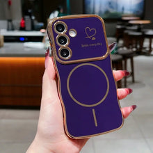 Compatible with Wireless Charge Cover Soft Cover  S25 Ultra/S24/S23/S22 TPU phone case Cover HNSJK0001