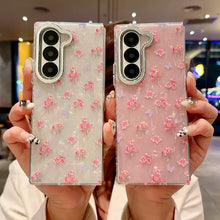 A high-end phone case pattern with dense and flashing leopard print for Fold 7/6/5/4/3 folding phone case HNSJK0008