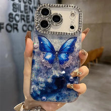 Compatible with for iPhone 17 Pro Max /17 Air/16 Plus /15/14/13 Butterfly Shining Phone Case HNSJK0014