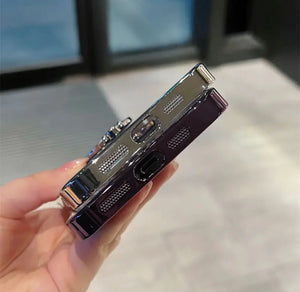 Compatible with Magsafe Transparent 360° Rotation Phone Case