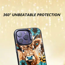 【BUY 4 ONLY PAY FOR 2】So Cool Case for iPhone with Unique Design, Hard Back + Soft Frame with Independent Button Protective Case for iPhone - cow leopard