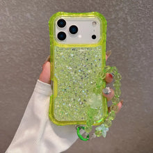 Compatible with for iPhone 17 Pro Max/16 Pro/15 Pro/14/13 Three-in-one bracelet phone case HNSJK0006