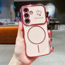 Compatible with Wireless Charge Cover Soft Cover  S25 Ultra/S24/S23/S22 TPU phone case Cover HNSJK0001
