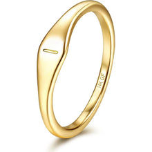 14K Plated Gold Filled Ring Initial Ring Dainty Simple Letter Band Rings Signet Stackable Pinky Alphabet Thin Thumb Rings for Women Non Tarnish Size 6 7 8 9 10 HNJZ0035