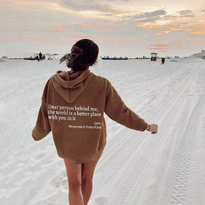 UPDATED Dear Person Behind Me Sweatshirt