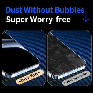 Invisible Artifact Screen Protector for iPhone -Dust Free Without Bubbles