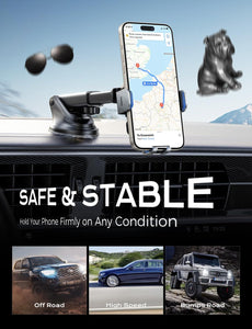 Wireless Car Charger,15W Fast charging Auto clamp Car charger Phone stand Phone stand for iPhone 15 14 13 12 11 Pro Max Xs, Samsung Galaxy S23 Ultra S22 S21 S20,S10 + S9+, black