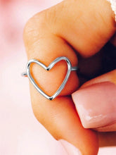 Mother's Day Gift Heart Design Ring, Fashion Heart Rings, Fashion Accessories for Women & Girls, Trendy All-match & Exquisite Jewelry for Birthday Gift HNJZ0051