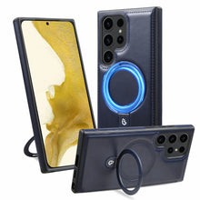 Business Leather Cellphone Case Suitable for  S24/S23/S22 ultra / for iPhone 12/13/14/15 Pro max Mobile Phone Case with Built-in Stand  Leather HNSJK0011