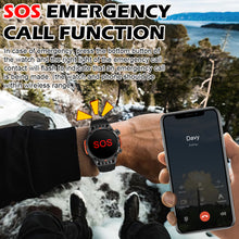 Smart watch for outdoors for iPhone/Android FZZitness Tracker IP67 Waterproof