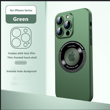 Anti-Drop Metal Frame Transparent Frosted Magnetic iPhone 12/13 Case