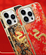 Dragon Embroidered Case for iPhone