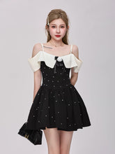 Xiaoxiangfeng ワンショルダーストラップレスドレス