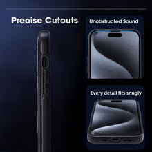 Luxury Leather Folding Stand Support Wireless Charging Case for iPhone