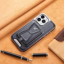 Magnetic Leather Case with Removable Cardholder Case for iPhone