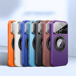 Magnetic large window goggle case suitable for iPhone14 pro mobile phone case