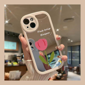 Ins style For iphone 14promax mirror phone case iPhone 13