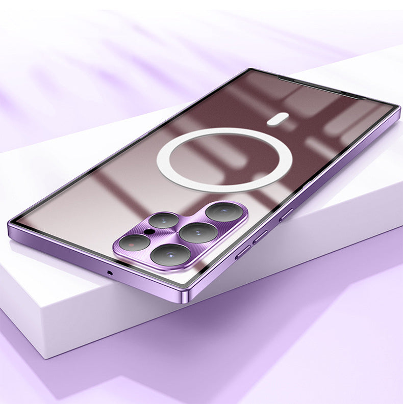 Case Full Metal Samsung Support wireless charging