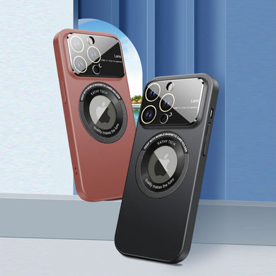Magnetic large window goggle case suitable for iPhone14 pro mobile phone case