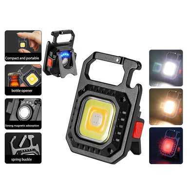 Ultra-small mini LED light-emitting small flashlight keychain light strong light ultra-light portable flashlight