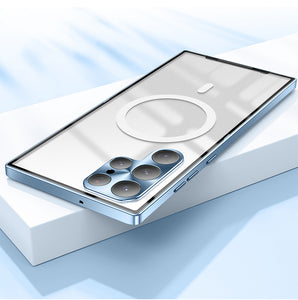 Case Full Metal Samsung Support wireless charging