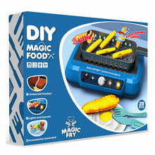 Children's sound and light simulation induction cooker food discoloration kitchen cooking tableware set oven toy