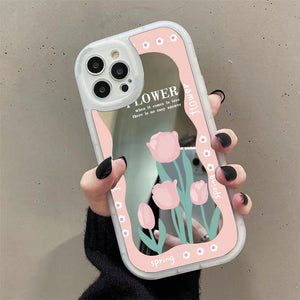 Ins style For iphone 14promax mirror phone case iPhone 13