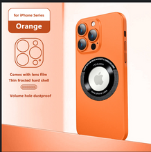 Anti-Drop Metal Frame Transparent Frosted Magnetic iPhone 12/13 Case