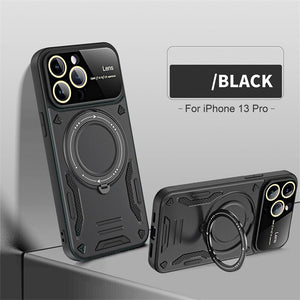 For iphone 14promax case Bracket magnetic suction iPhone13 anti-drop phone case