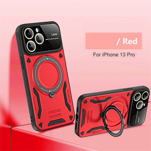 For iphone 14promax case Bracket magnetic suction iPhone13 anti-drop phone case