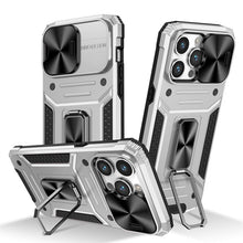 For iPhone14/15 magnetic suction ring anti-fall mobile phone case push window