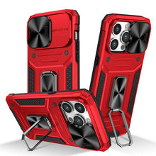 For iPhone14/15 magnetic suction ring anti-fall mobile phone case push window