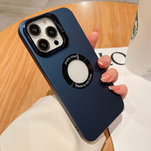 For iPhone15promax mobile phone case mirror bracket matte anti-drop anti-fingerprint