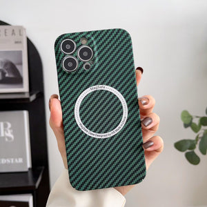For iphone 15promax carbon fiber phone case