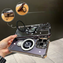 Suitable for iPhone15 air bag holder magnetic space case wireless charging