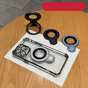 Suitable for iPhone15 air bag holder magnetic space case wireless charging
