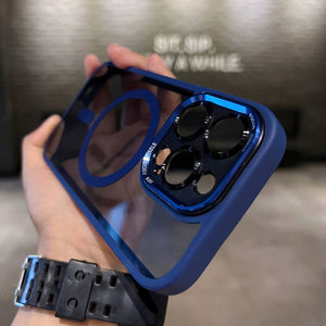 Tinted Shockproof Magnetic iphone case