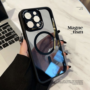 Tinted Shockproof Magnetic iphone case