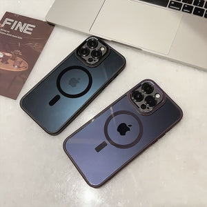 Tinted Shockproof Magnetic iphone case