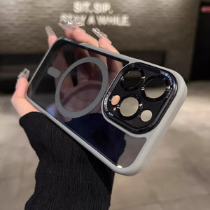 Tinted Shockproof Magnetic iphone case