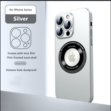 Anti-Drop Metal Frame Transparent Frosted Magnetic iPhone 12/13 Case