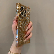 Compatible with for iPhone 17 Pro Max/16 Pro/15 Pro/14/13 Glitter Leopard Print phone case HNSJK0002