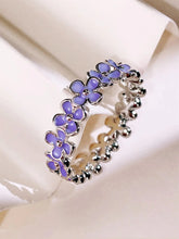 Mother's Day Gift Fashion Flower Design Cuff Ring, Unique Rings for Women, Elegant Women's Accessories for Wedding & Engagement, Casual Matching Jewelry for Party, Daily Clothing, Statement Ring HNJZ0020