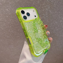 Compatible with for iPhone 17 Pro Max/16 Pro/15 Pro/14/13 Three-in-one bracelet phone case HNSJK0006